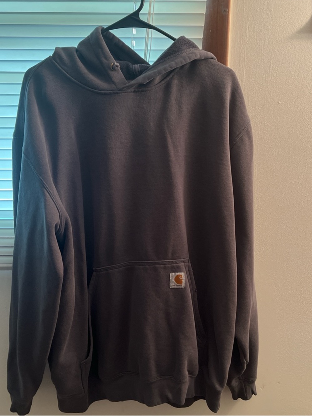Carhartt Charcoal Gray Solid Pullover Hoodie